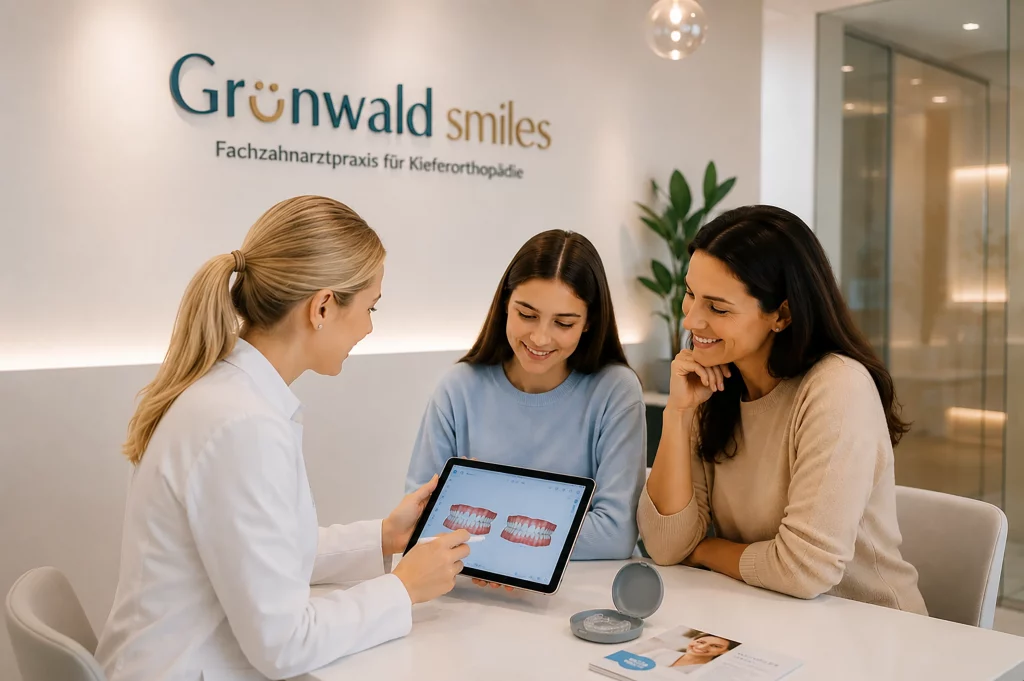 Moderne Kieferorthopädie in Grünwald bei Grünwald Smiles